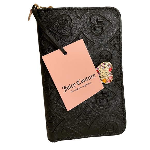Juicy Couture Handbags - Juicy Couture black wallet NWT